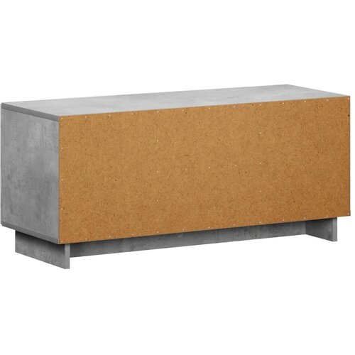  TV stalak 90 x 34 5 x 40 cm Betonska siva Konstruirano drvo - Betonska siva 90 x 34 5 x 40 cm Slike