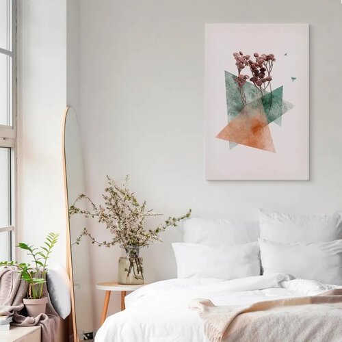  Slika - Modernist Flower (1 Part) Vertical 80x120 Slike