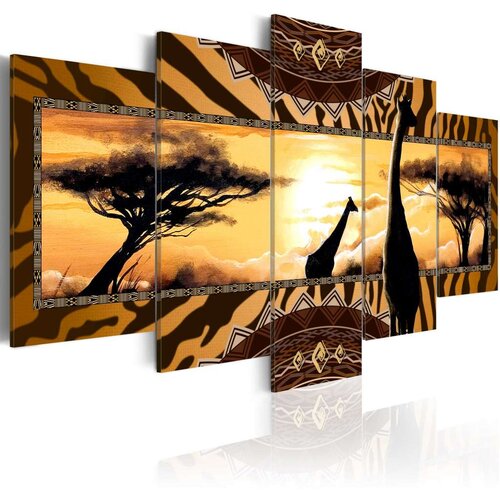  Slika - African giraffes 100x50 Slike