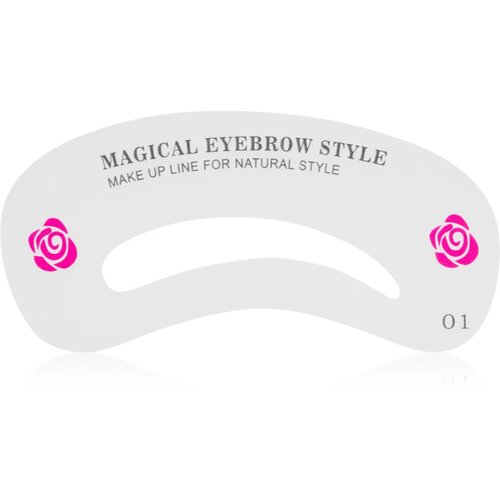 Lash Brow Eyebrow Stencil &amp;scaron;ablona za obrvi 24 kos Slike