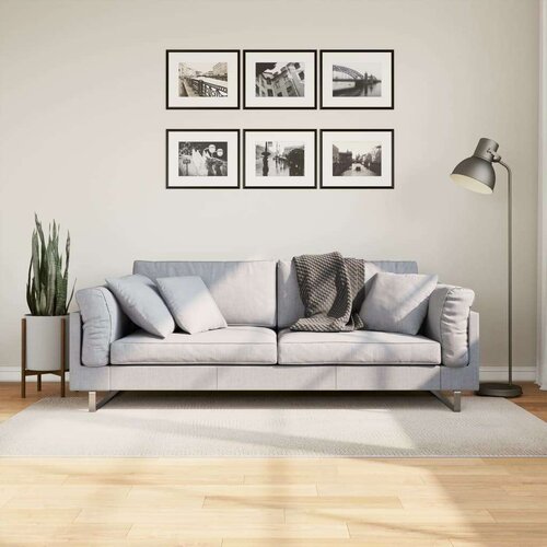  IZA kratka vlakna skandinavski izgled krem 100 x 200 cm Slike