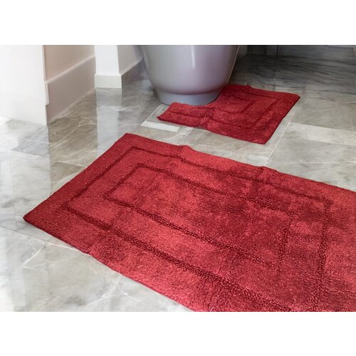  viktorija set za kupatilo 50×50cm i 50×80cm, bordo Cene