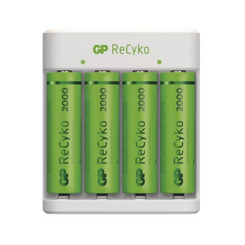 GP Batteries Punjač za baterije E411-210AAHC-2B4, USB Slike
