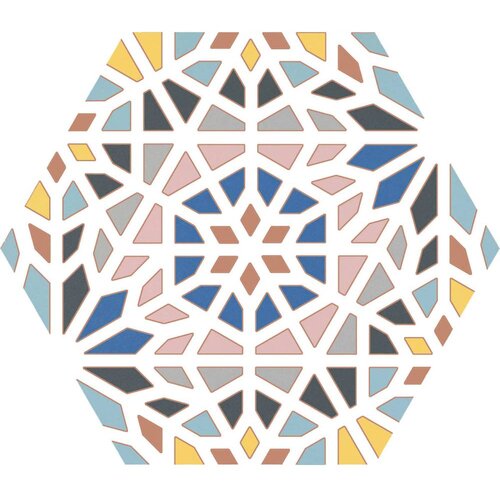  Kasbah Mix Colors Hexagonal 22x25 Slike