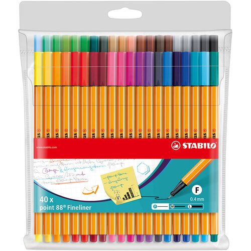 Stabilo Fine Lineri Point 88 40/1 Slike