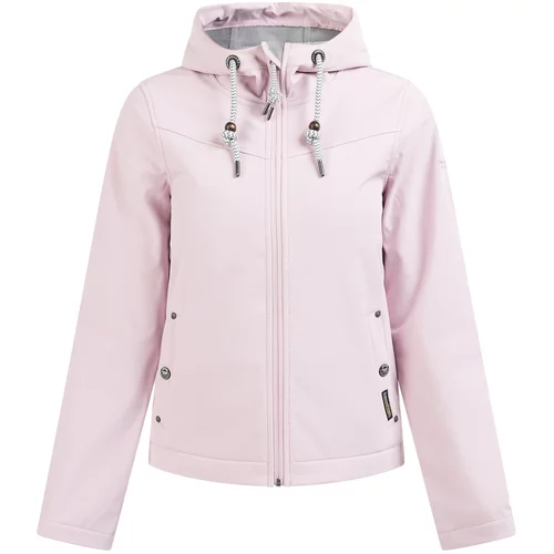 Schmuddelwedda Funkcionalna jakna siva / roza / bela