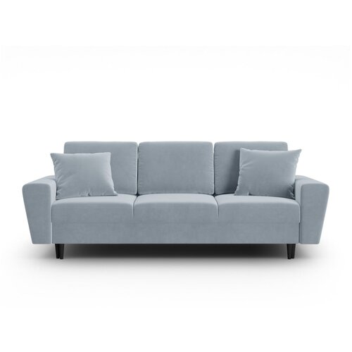 Cosmopolitan Design Svijetlo plava bar&amp;scaron;unasti sklopiva/s prostorom za odlaganje sofa 235 cm Kyoto &amp;ndash; Slike