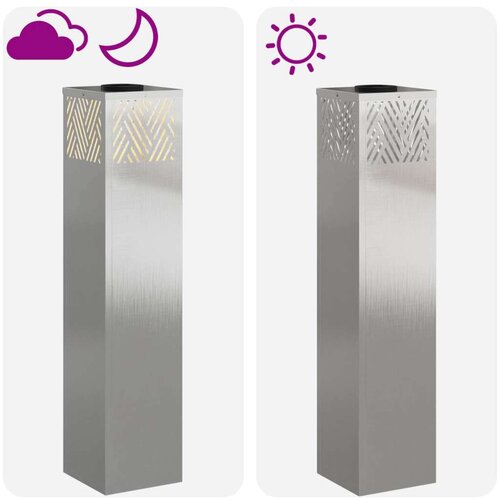  Solarna LED svjetlost za stazu 2 pcs Nehrđajući čelik Slike