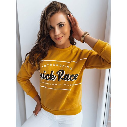 DStreet RACE womens sweatshirt yellow z Cene