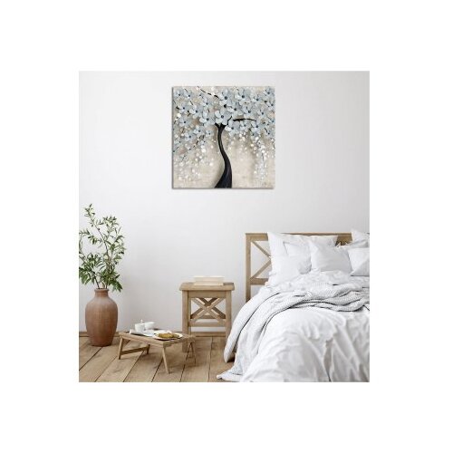 Wallxpert Dekorativna slika na platnu, 45x45cm, &amp;Scaron;areno Slike