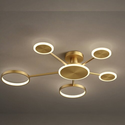 Vesta 367 plafonska svetiljka led 27W 3000K mesing Slike