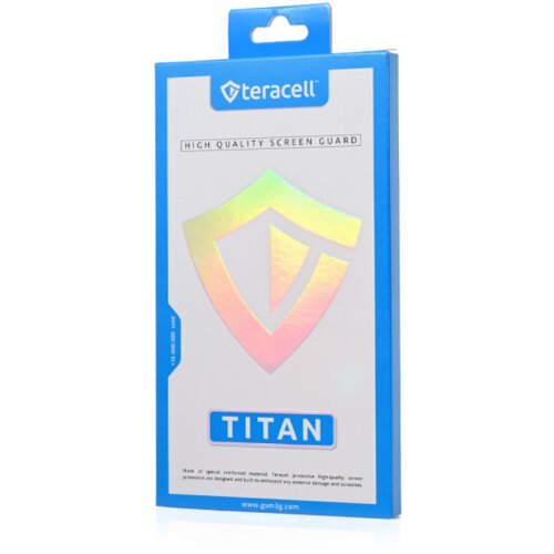 Apple Zastitno staklo Tempered glass Teracell Titan 2.5D za iPhone 16 Pro Max 6.9 crni Cene