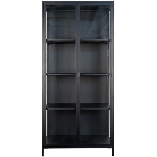 House Nordic Crna metalna vitrina 80x175 cm Brisbane &ndash; Cijene