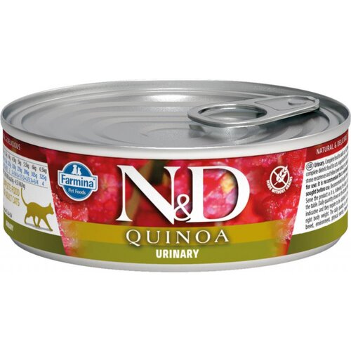 Farmina n&d can cat quinoa urinary 80g Cene