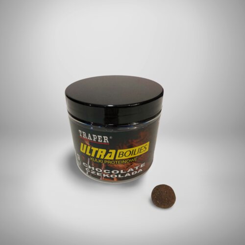 TRAPER Ultra Boilies Boile za pecanje, 16mm, Čokolada, 100g Cene