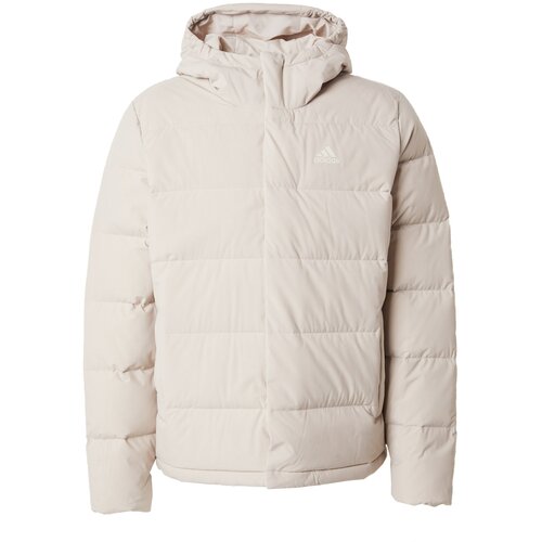 Adidas Zunanja jakna 'Helionic' bež / bela Cene