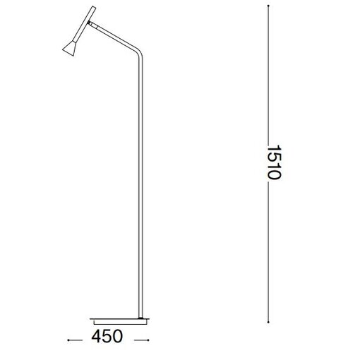 Ideal Lux - LED stojeća lampa DIESIS LED/4,5W/230V CRI 95 crna Slike