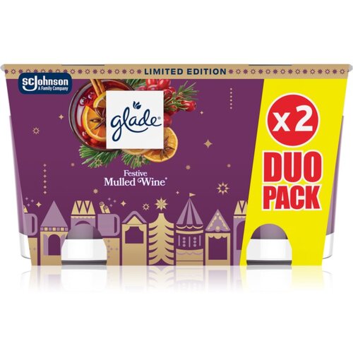 Glade Festive Mulled Wine darilni set 2x112 g Cene