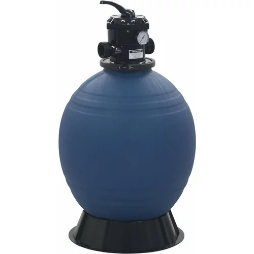  Pješčani filtar za bazen s ventilom sa 6 položaja plavi 560 mm