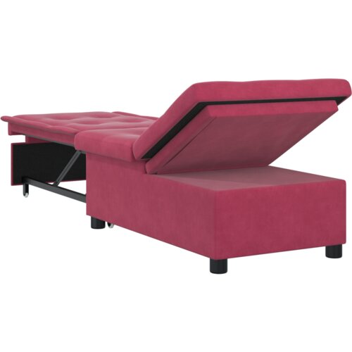 vidaXL Sofa Krevet 3-u-1 Izvlačni Dizajn Bordo Baršun Cijene