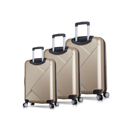 Zoozie Bags set kofera 6790, 3 dijela, zlatna boja Cene