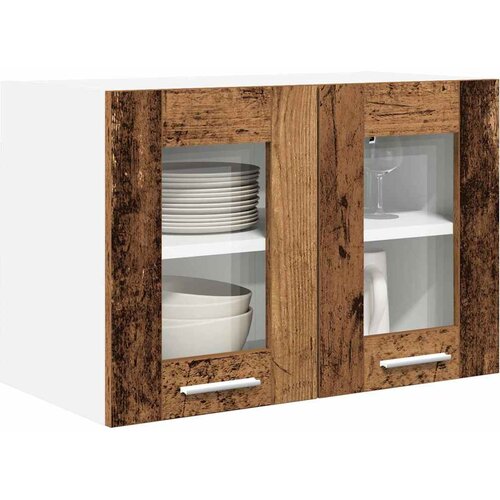  ormarić s pohranom 2 pcs Staro drvo 60 x 31 x 40 cm Slike