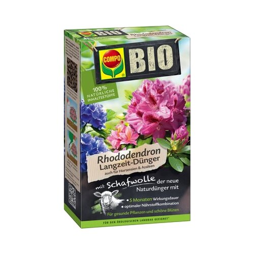 COMPO BIO Rododendron dolgotrajno gnojilo z ovčjo volno - 2 kg Cene