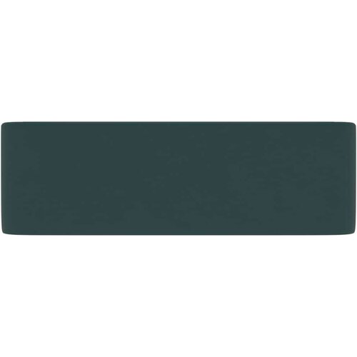 VidaXL Luksuzni umivaonik mat tamnozeleni 41 x 30 x 12 cm keramički Slike