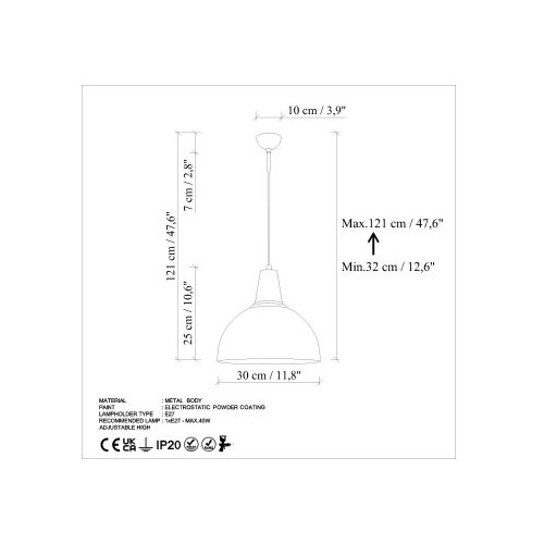 Opviq kure 2451 - light blue light blue chandelier Cene
