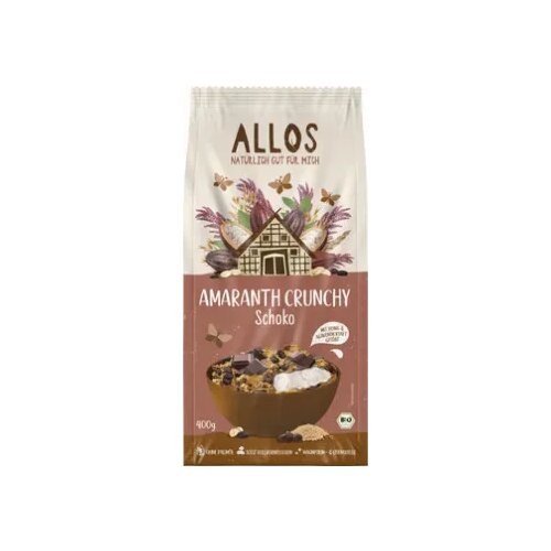 Allos Bio Amaranth Crunchy - čokolada Slike