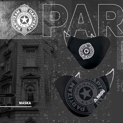 OK Partizan maska Slike