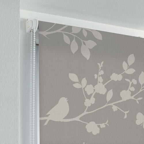 Douceur d int&amp;eacute;rieur svetlo rjav tekstilni rolo 90x180 cm rossignol Slike