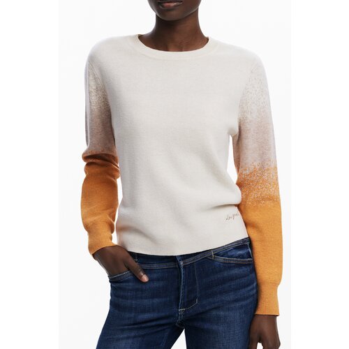 Desigual WOMEN&#39;S BEIGE SWEATER Cene