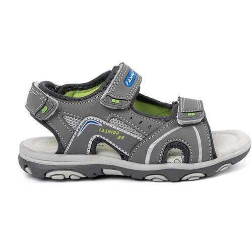 Shelvt Boys' Grey Sandals Cene