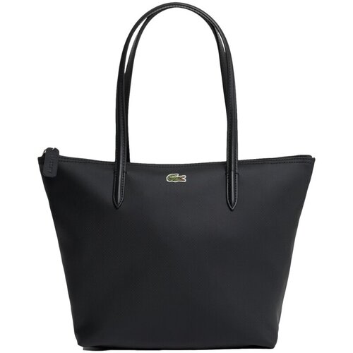 Lacoste Ročne torbice L.12.12 Concept Small Shopping Bag - Noir Črna Slike