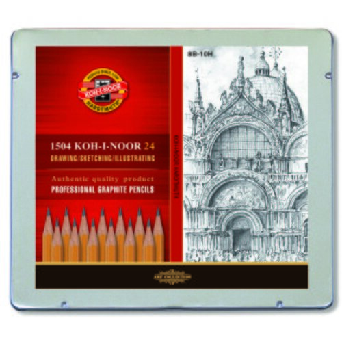  Set grafitnih olovaka KOH-I-NOOR / 24-dijelni (grafitne olovke) Slike