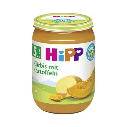 Hipp Bio otroška hrana - buča s krompirjem