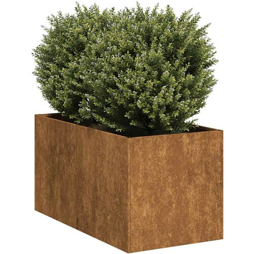 Furnova Planter Rusty 40x80x40 cm Vremensko odporno jeklo, (21922098) Cene