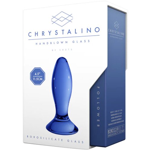 Chrystalino by Shots analna kupa Follower - Glass Cene