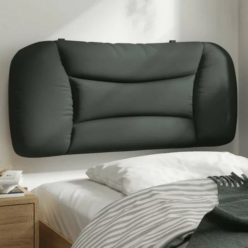 Jastuk za uzglavlje tamnosivi 90 cm od tkanine