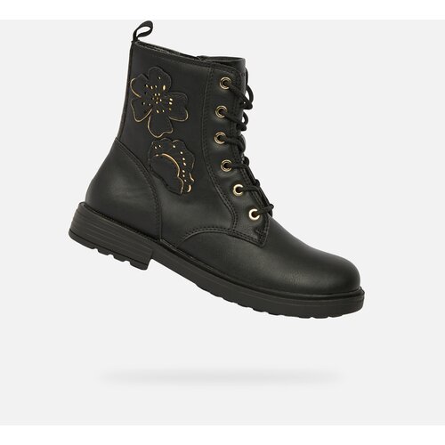 Geox Black Girls Ankle Boots Eclair Girl - Girls Slike