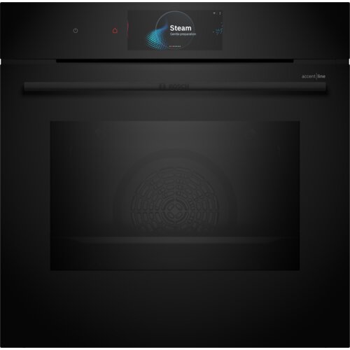 Bosch series 8, built-in oven with steam function, 60 x 60 cm, black, HSG958ED1 Slike