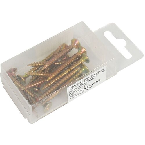  Set vijak za ivericu, 4x40 mm, 14 komada Slike