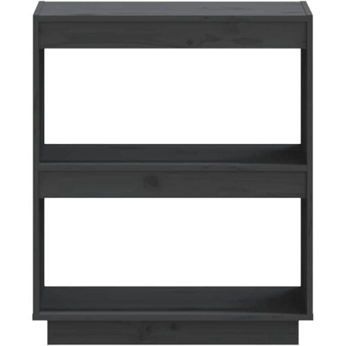  za knjige Siva 60x35x71 cm od masivne borovine Slike