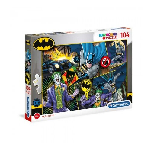 Clementoni DC Comics Batman puzzle 104pcs Cene