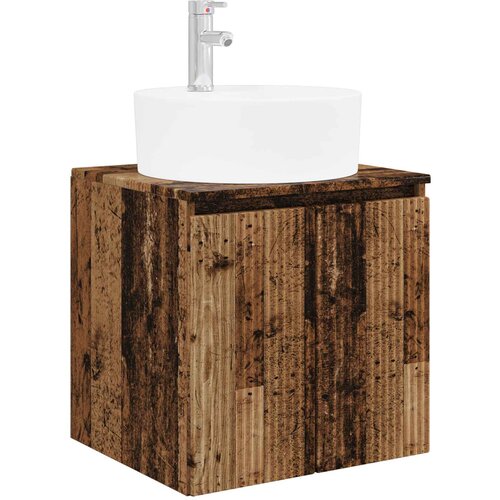 vidaXL Umivalnik s pritrditev na steno Star les 49,5 x 44,5 x 65 cm, (5000245874) Cene