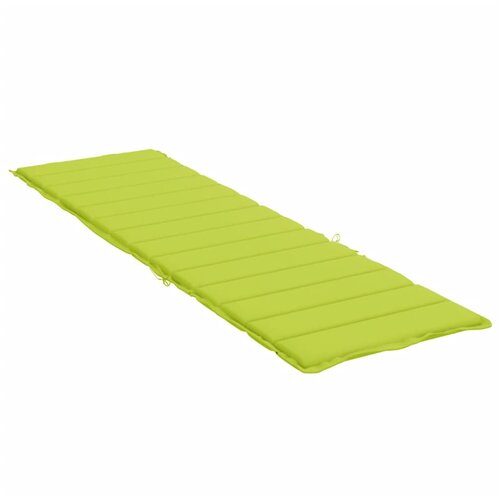  Jastuk za ležaljku jarkozeleni 200 x 70 x 3 cm tkanina Oxford Slike