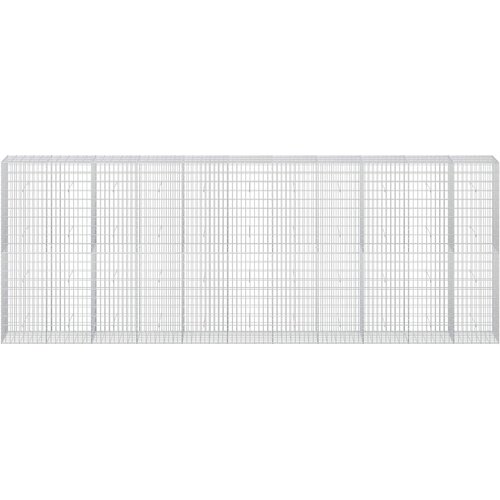  Gabion s žicom debljine 3,5 mm i mrežom 5x10 cm 550x50x200 cm Slike