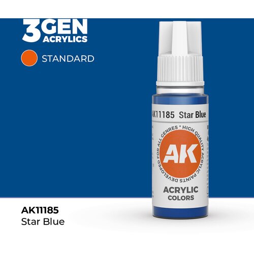 AK Interactive Star Blue 17ml - 3rd Gen Akrilna Boja AK11185 Slike
