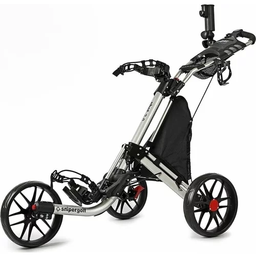 Snipergolf Shot 2.0 Silver/Black Ročni voziček za golf